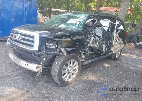 2015 Toyota Sequoia Limited 5.7L V8 из США, поврежденный, VIN 5TDJW5G17FS126361